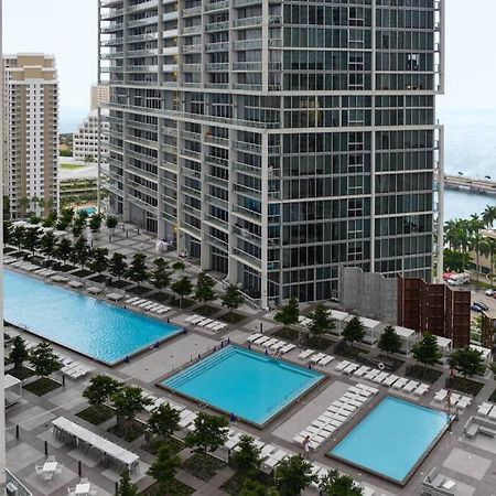Wonderful 2 Bedroom Apt With Ocean Views At Icon Brickell Майами Экстерьер фото