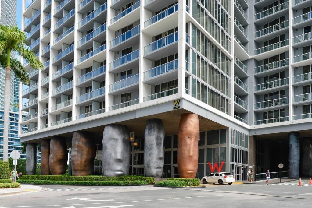 Wonderful 2 Bedroom Apt With Ocean Views At Icon Brickell Майами Экстерьер фото